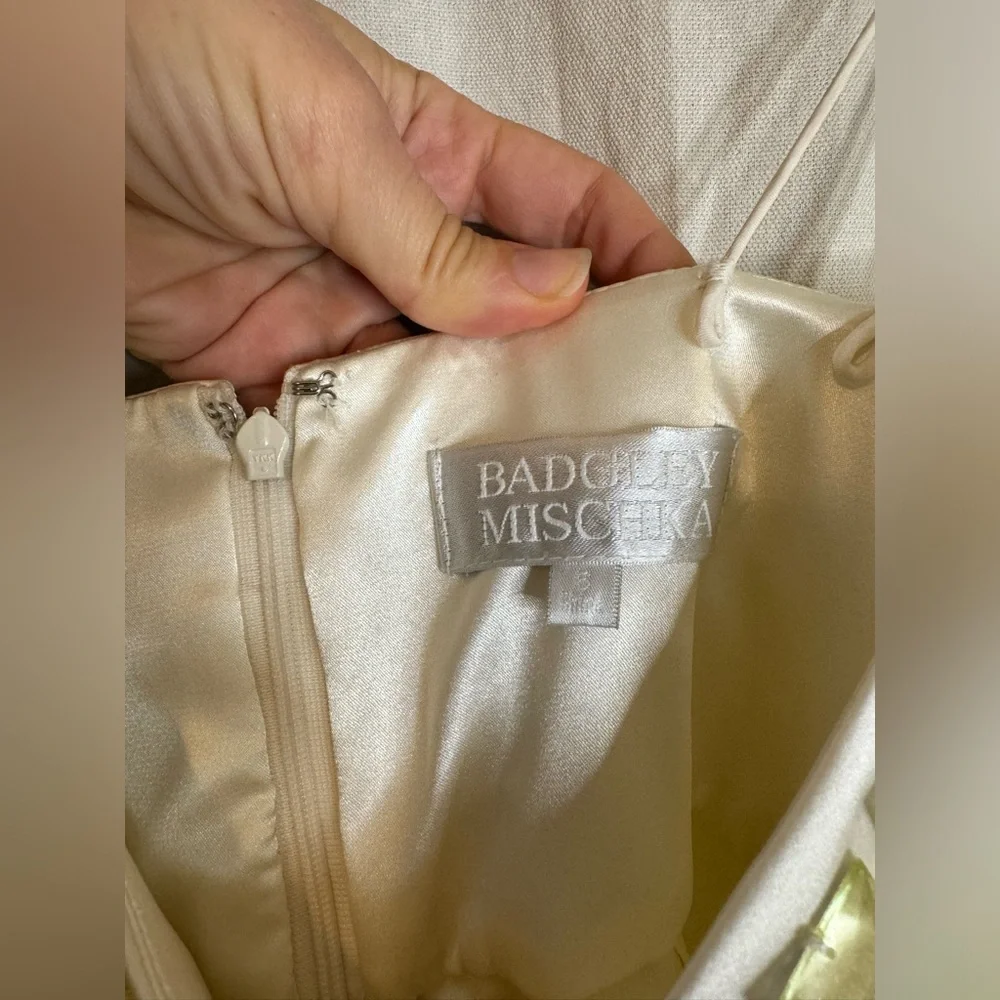 Badgley Mischka vintage embellished ombre Dress - Picture 4 of 7